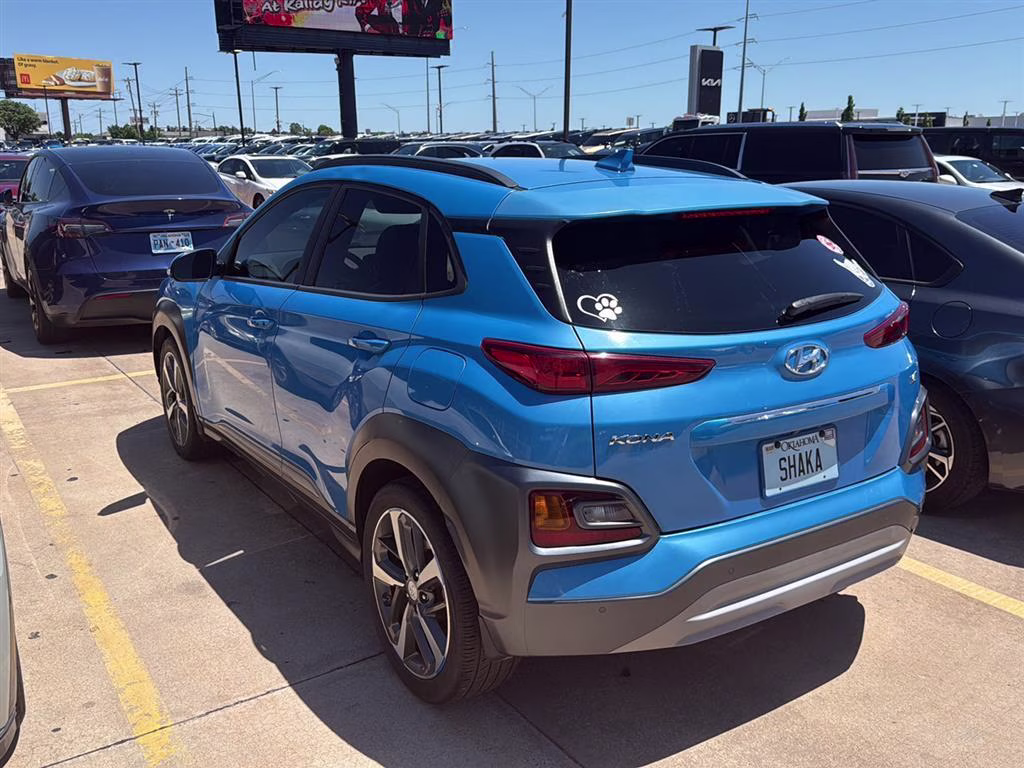 2019 Surf Blue Hyundai Kona Ultimate FWD SUV
