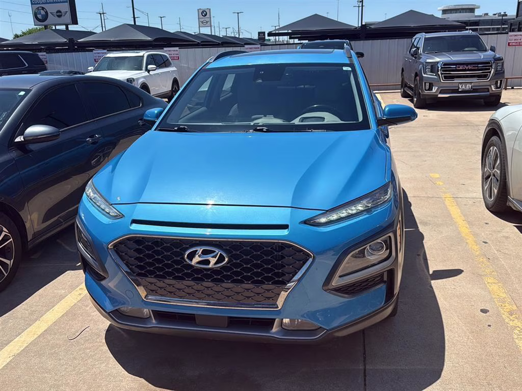 2019 Surf Blue Hyundai Kona Ultimate FWD SUV