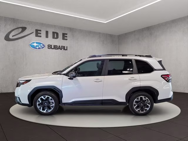 2025 Crystal White Pearl Subaru Forester Premium AWD SUV