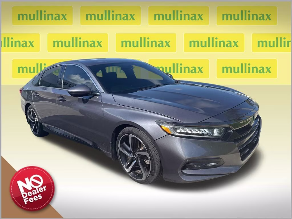 2018 Modern Steel Metallic Honda Accord Sport FWD Sedan