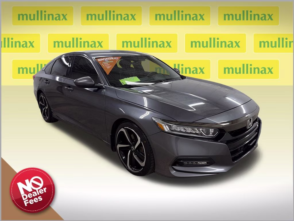 2018 Modern Steel Metallic Honda Accord Sport FWD Sedan
