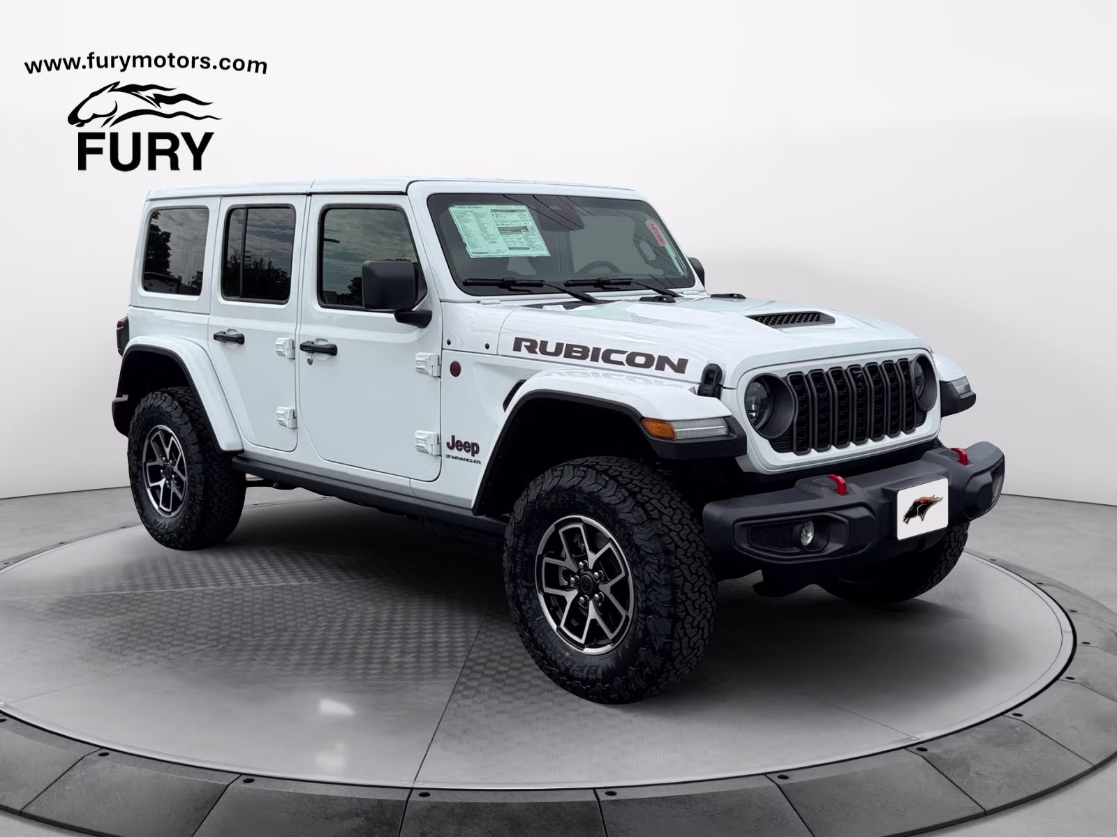 2026 Bright White Clearcoat Jeep Wrangler Rubicon 4X4 SUV
