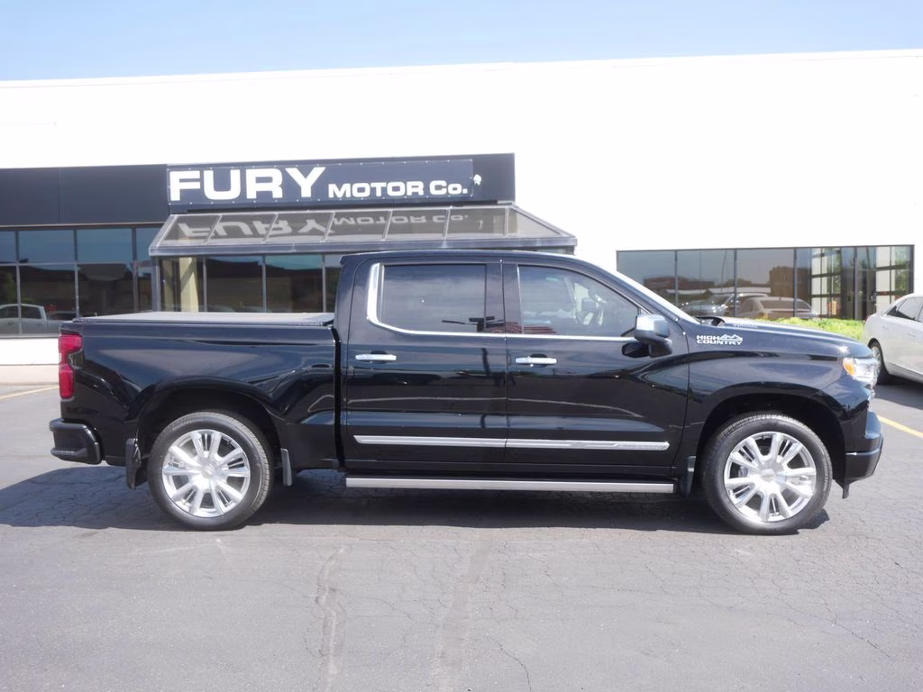 2023 Black Chevrolet Silverado 1500 High Country 4X4 Truck