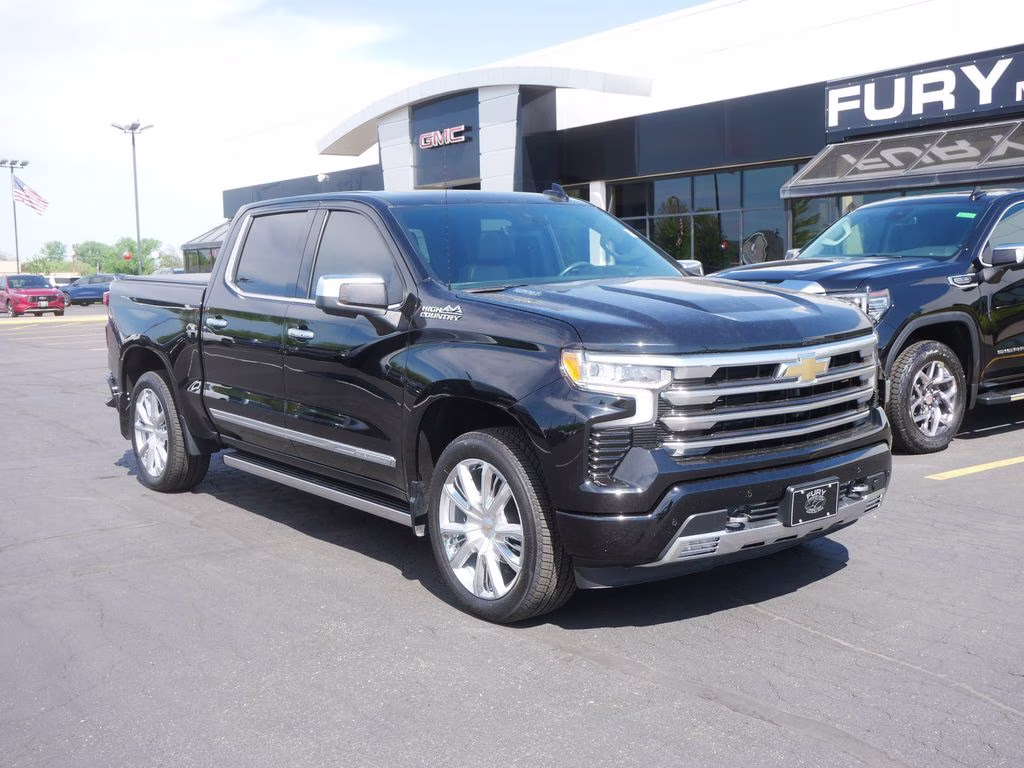 2023 Black Chevrolet Silverado 1500 High Country 4X4 Truck