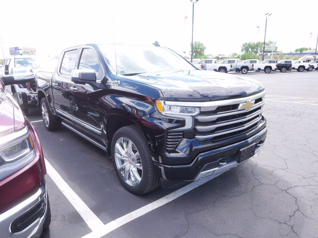 2023 Black Chevrolet Silverado 1500 High Country 4X4 Truck