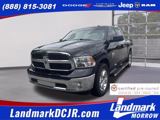 2023 Diamond Black Crystal Pearlcoat Ram 1500 Classic Tradesman RWD Truck
