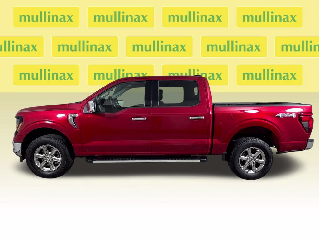 2025 Rapid Red Metallic Tinted Clearcoat Ford F-150 XLT 4X4 Truck