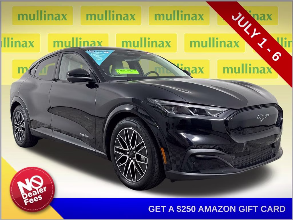 2025 Shadow Black Ford Mustang Mach-E Premium RWD SUV