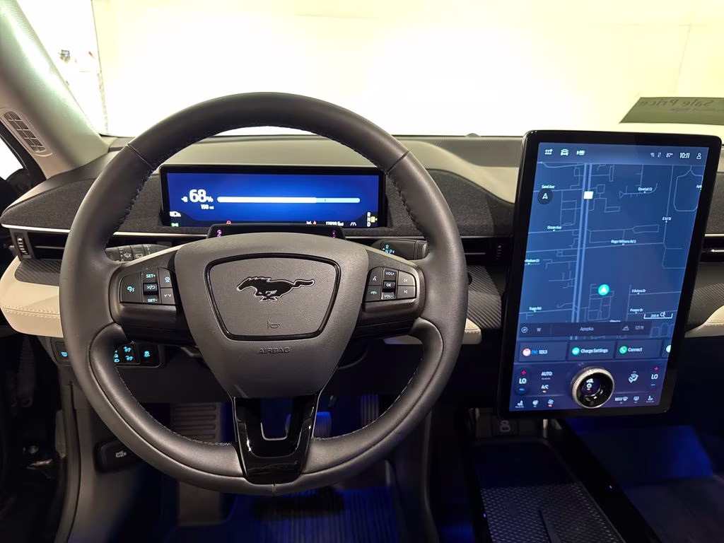 2025 Shadow Black Ford Mustang Mach-E Premium RWD SUV