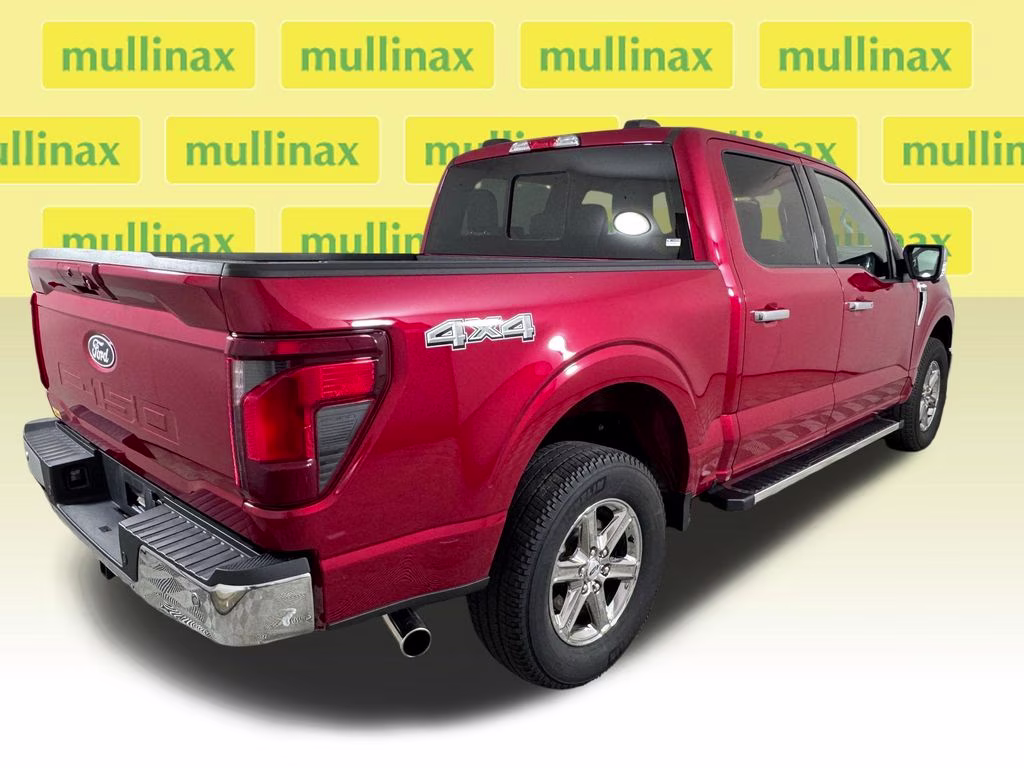 2025 Rapid Red Metallic Tinted Clearcoat Ford F-150 XLT 4X4 Truck
