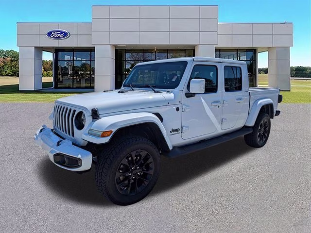 2022 Bright White Clearcoat Jeep Gladiator High Altitude 4X4 Truck