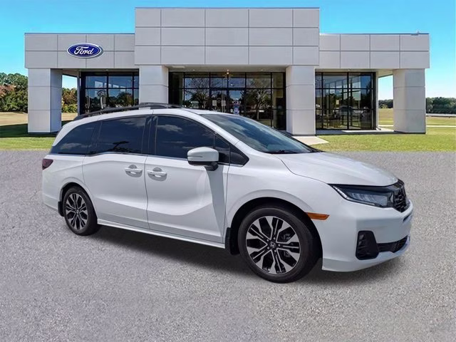 2025 Platinum White Honda Odyssey Elite FWD Van