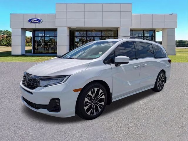 2025 Platinum White Honda Odyssey Elite FWD Van