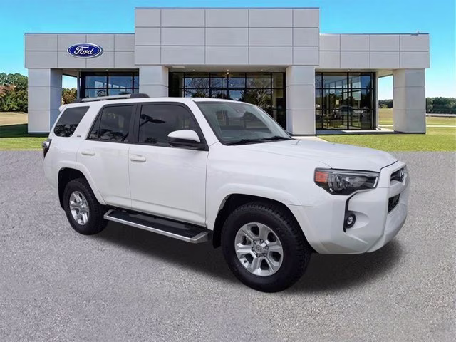 2022 White Toyota 4Runner SR5 RWD SUV