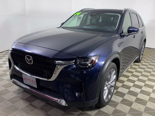 2024 Deep Crystal Blue Mica Mazda CX-90 3.3 Turbo Premium AWD SUV