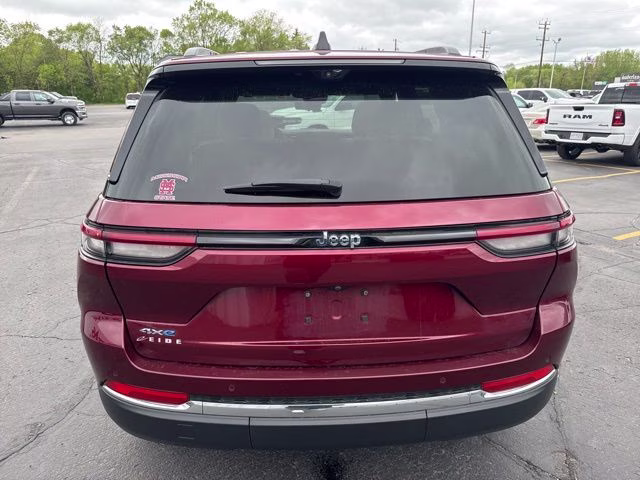 2022 Velvet Red Pearlcoat Jeep Grand Cherokee 4xe 4X4 SUV