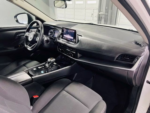 2024 Glacier White Nissan Rogue S FWD SUV