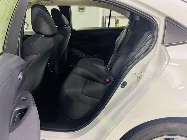 2022 White Toyota Corolla LE FWD Sedan