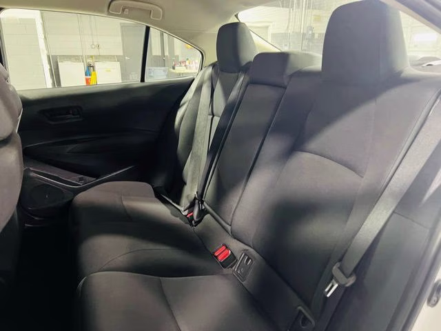 2022 White Toyota Corolla LE FWD Sedan