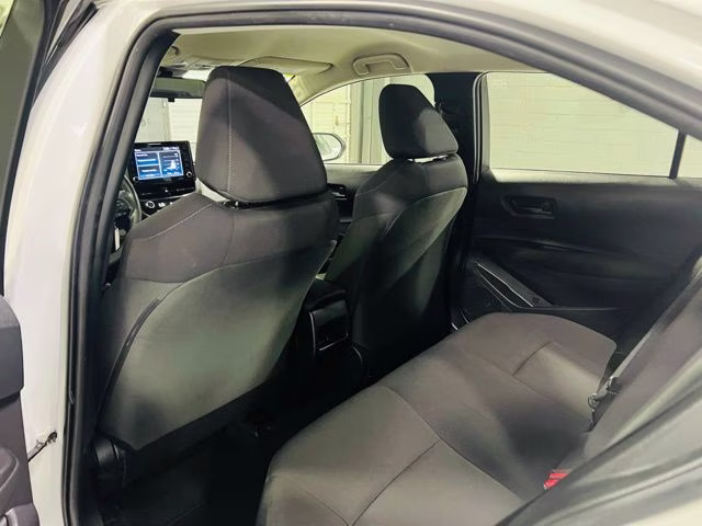 2022 White Toyota Corolla LE FWD Sedan