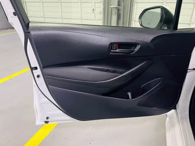 2022 White Toyota Corolla LE FWD Sedan