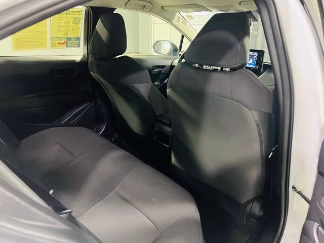 2022 White Toyota Corolla LE FWD Sedan