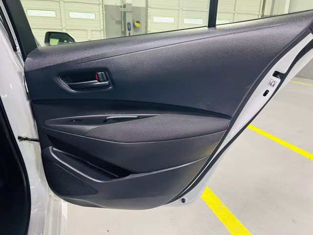 2022 White Toyota Corolla LE FWD Sedan