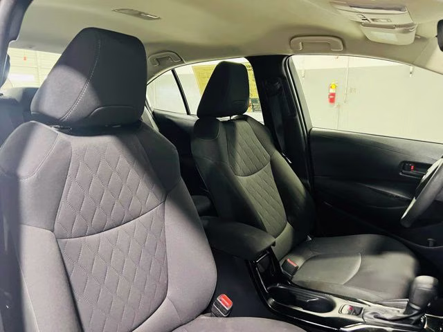 2022 White Toyota Corolla LE FWD Sedan