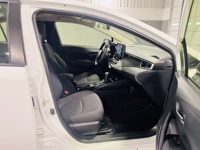 2022 White Toyota Corolla LE FWD Sedan