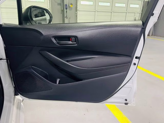 2022 White Toyota Corolla LE FWD Sedan
