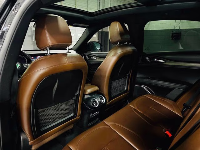2022 Vulcano Black Metallic Alfa Romeo Stelvio Ti AWD SUV