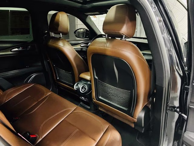 2022 Vulcano Black Metallic Alfa Romeo Stelvio Ti AWD SUV