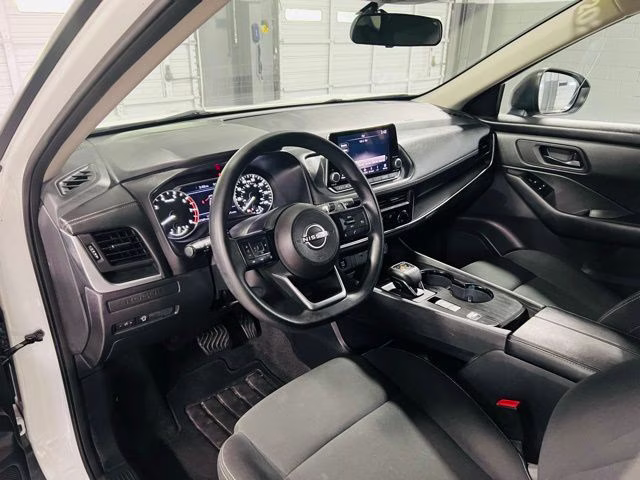 2024 Glacier White Nissan Rogue S FWD SUV