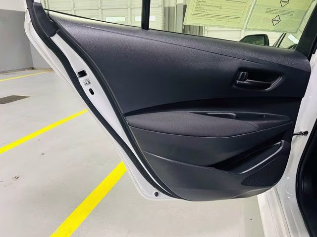 2022 White Toyota Corolla LE FWD Sedan