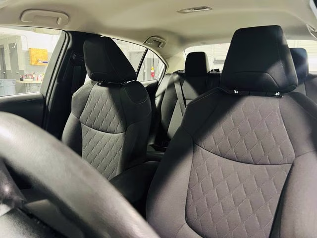 2022 White Toyota Corolla LE FWD Sedan