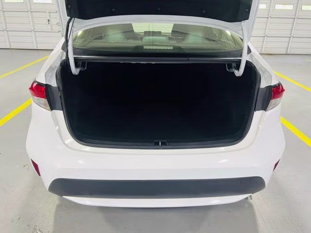 2022 White Toyota Corolla LE FWD Sedan