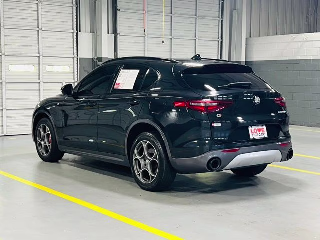 2022 Vulcano Black Metallic Alfa Romeo Stelvio Ti AWD SUV