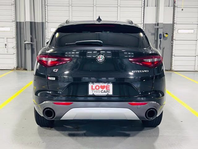 2022 Vulcano Black Metallic Alfa Romeo Stelvio Ti AWD SUV