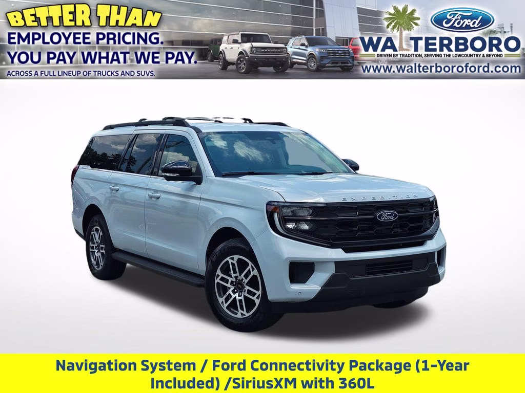 2026 Space Silver Metallic Ford Expedition Max Active RWD SUV