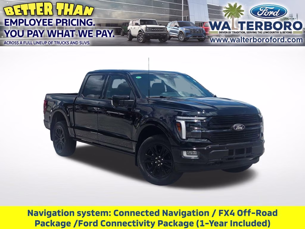 2026 Agate Black Metallic Ford F-150 Platinum 4X4 Truck