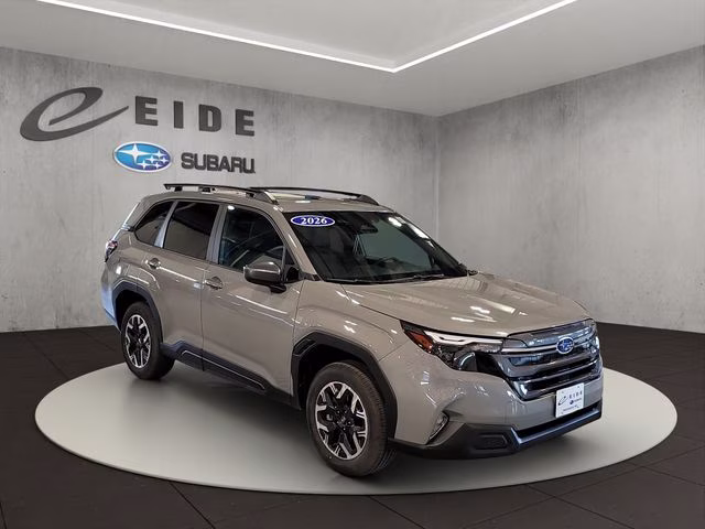 2026 River Rock Pearl Subaru Forester Premium AWD SUV