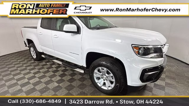 2022 Summit White Chevrolet Colorado LT RWD Truck