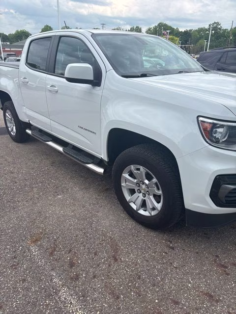 2022 Summit White Chevrolet Colorado LT RWD Truck