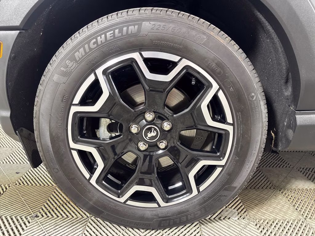 2025 Carbonized Gray Metallic Ford Bronco Sport Outer Banks 4X4 SUV