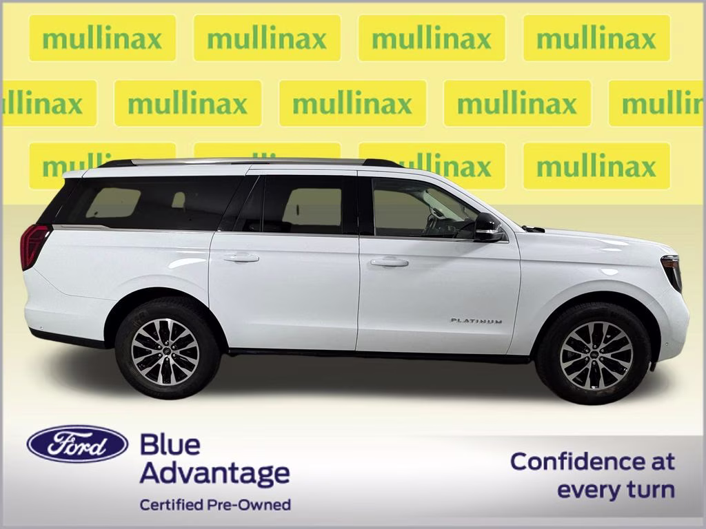2025 Oxford White Ford Expedition Max Platinum 4X4 SUV