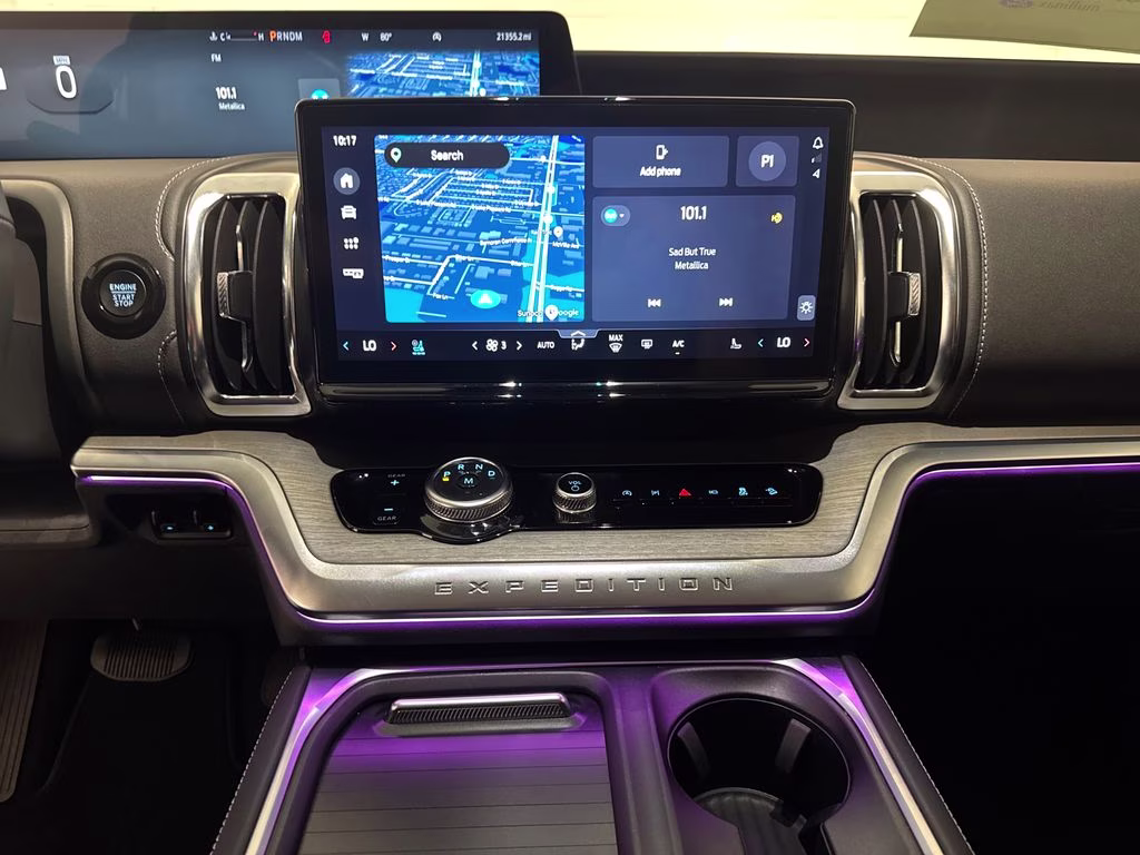 2025 Oxford White Ford Expedition Max Platinum 4X4 SUV