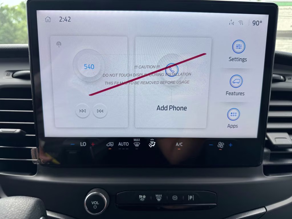 2026 Oxford White Ford Transit-250 Base AWD Van