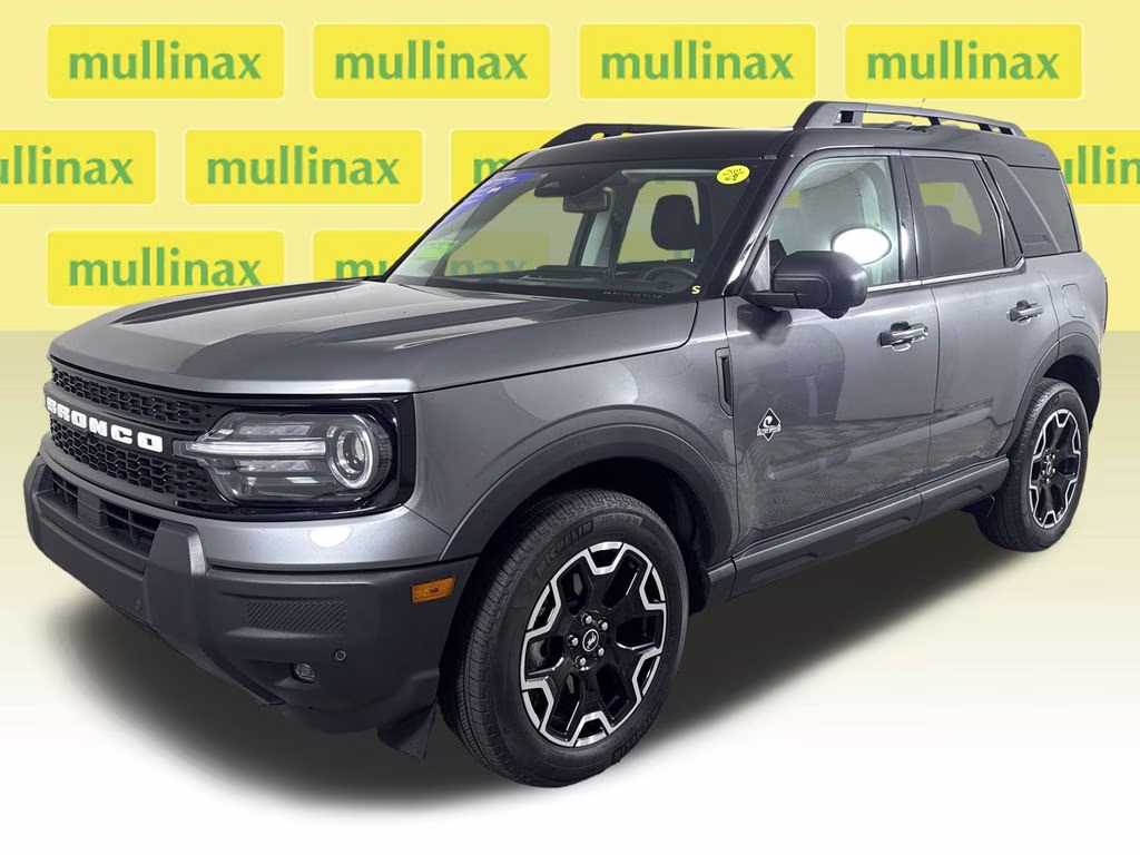 2025 Carbonized Gray Metallic Ford Bronco Sport Outer Banks 4X4 SUV