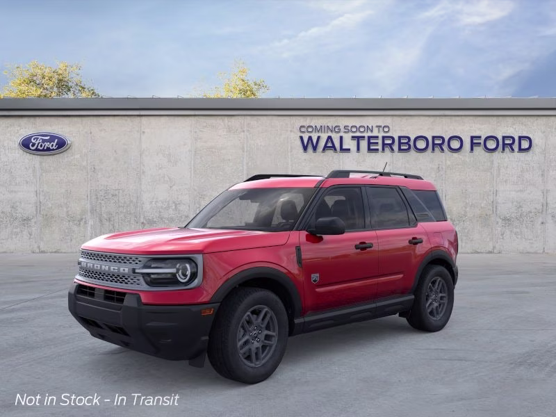 2026 Ruby Red Metallic Tinted Clearcoat Ford Bronco Sport Big Bend 4X4 SUV