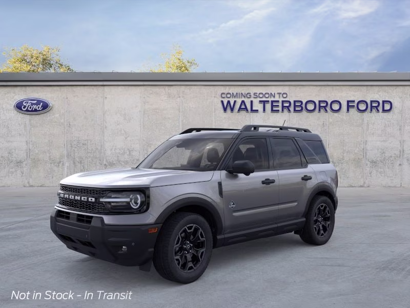 2026 Carbonized Gray Metallic Ford Bronco Sport Outer Banks 4X4 SUV